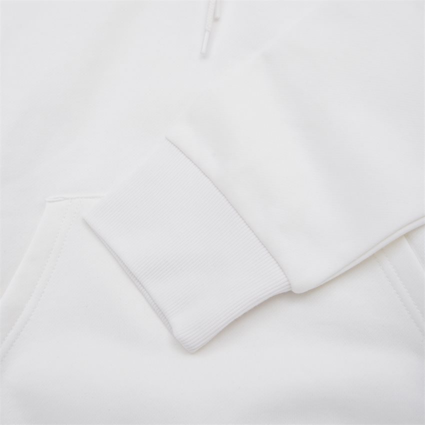 Carhartt WIP Sweatshirts HOODED SCRIPT EMBROIDERY I031243 WHITE