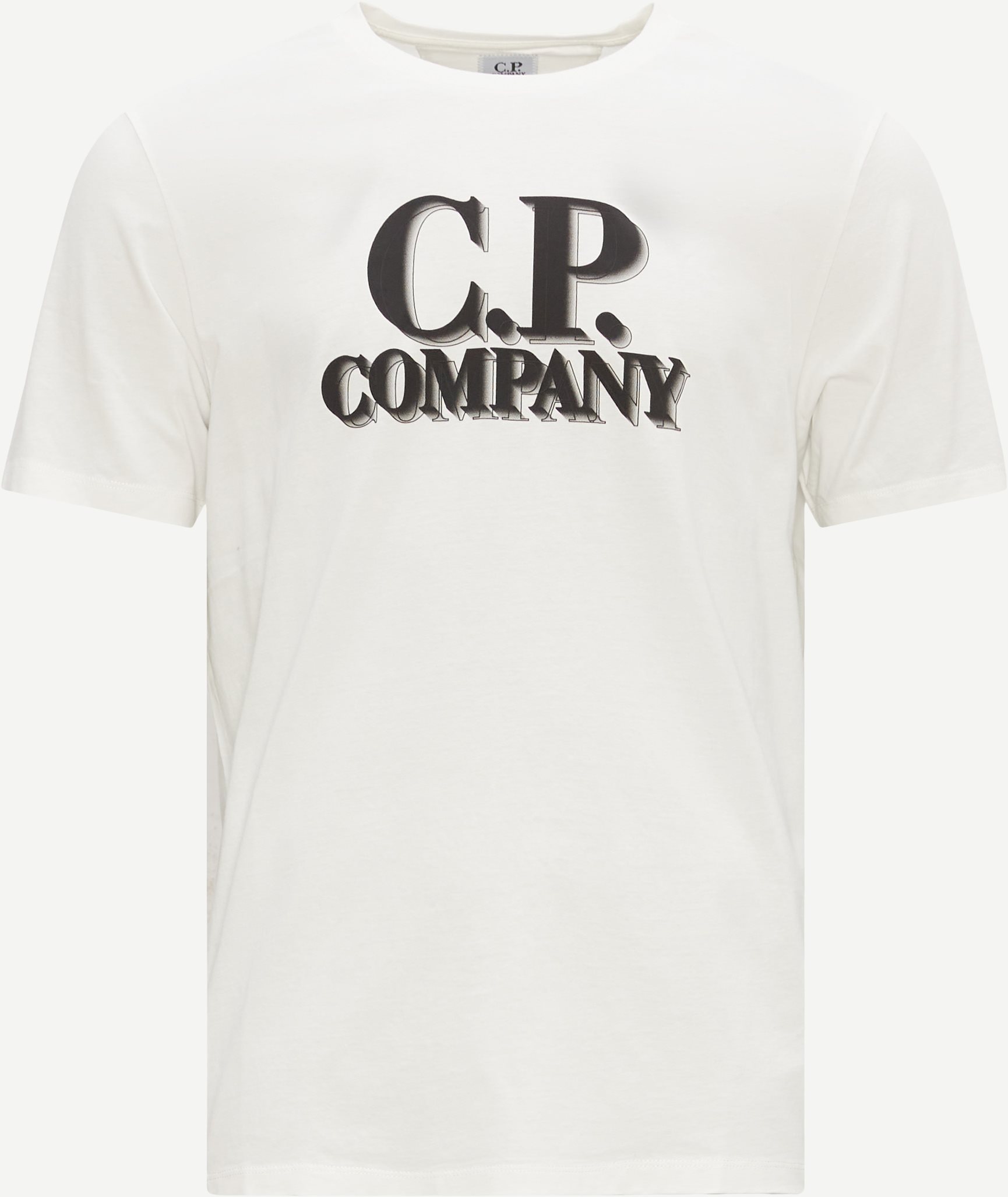 C.P. Company T-shirts TS238A 005100W Vit