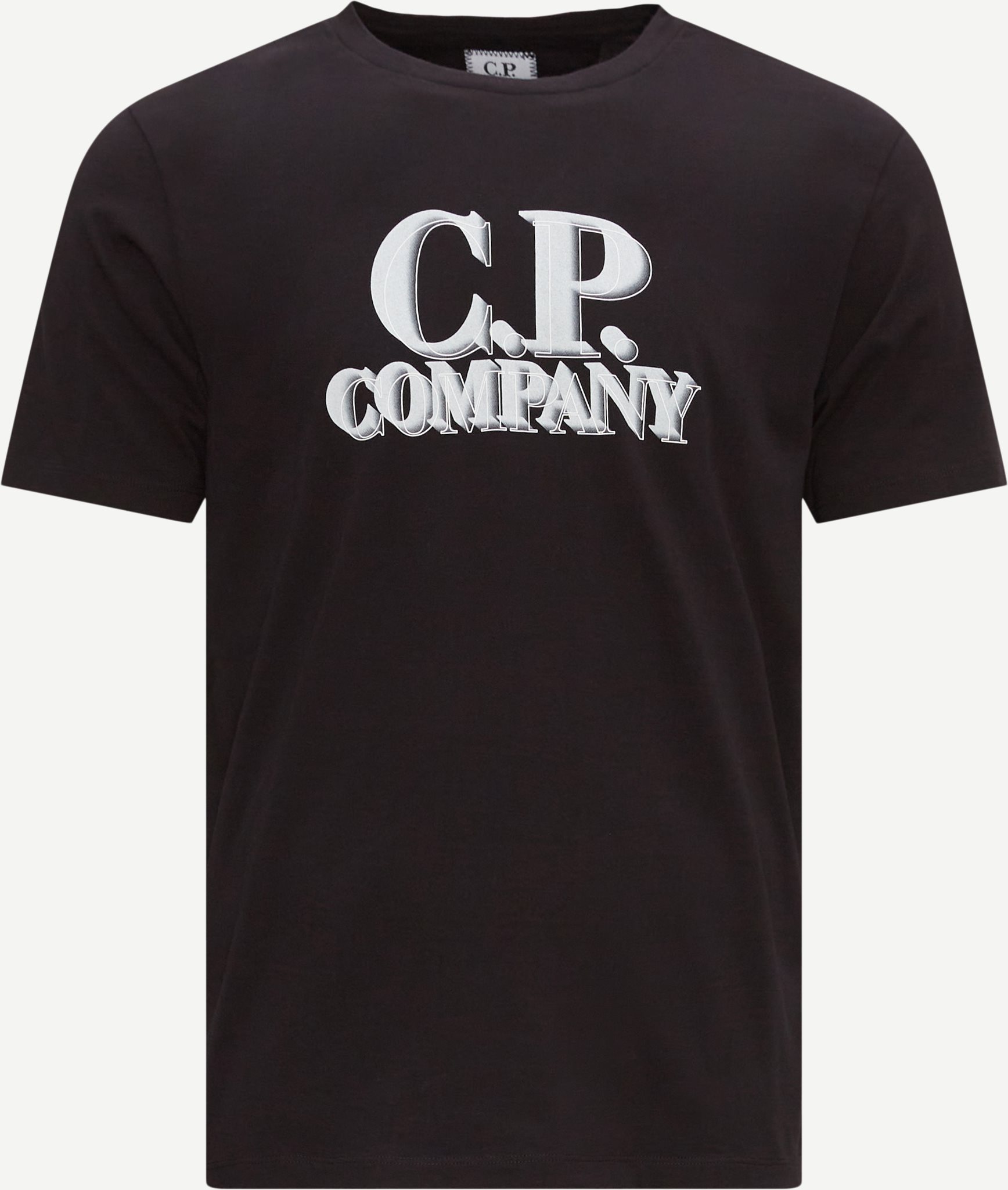 C.P. Company T-shirts TS238A 005100W Svart