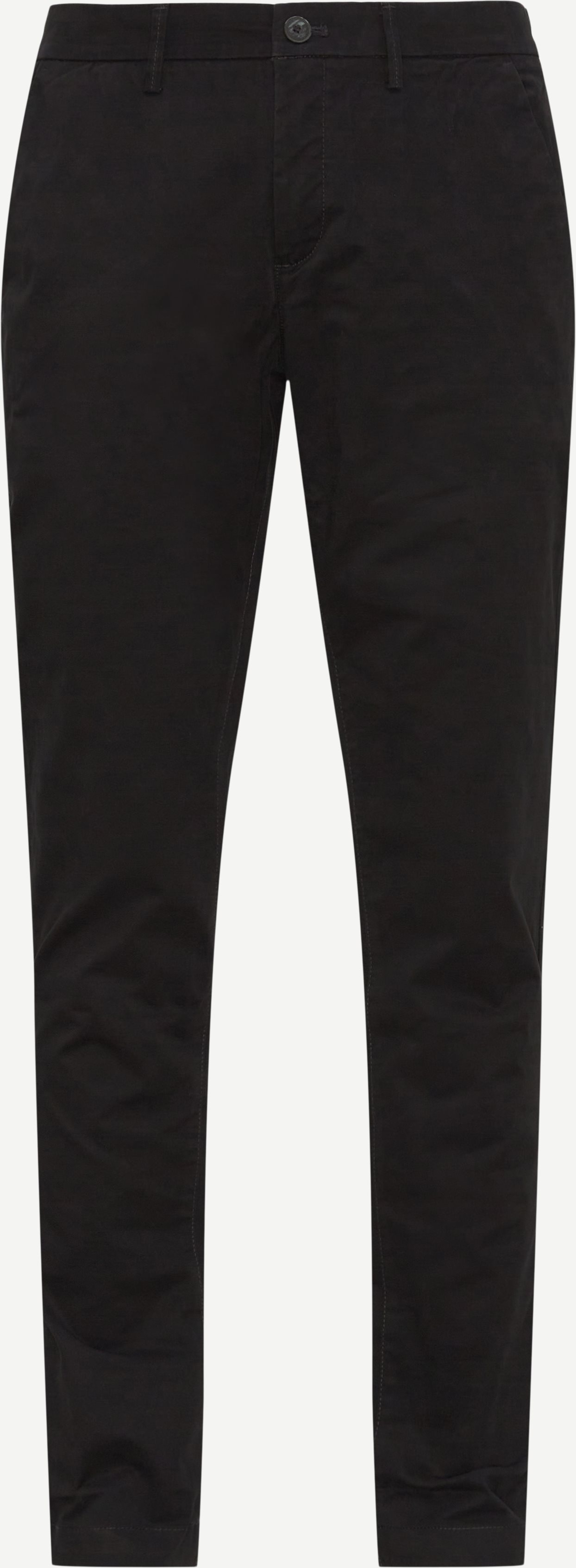 Bruun & Stengade Trousers ANTON CHINOS 300-5 Black