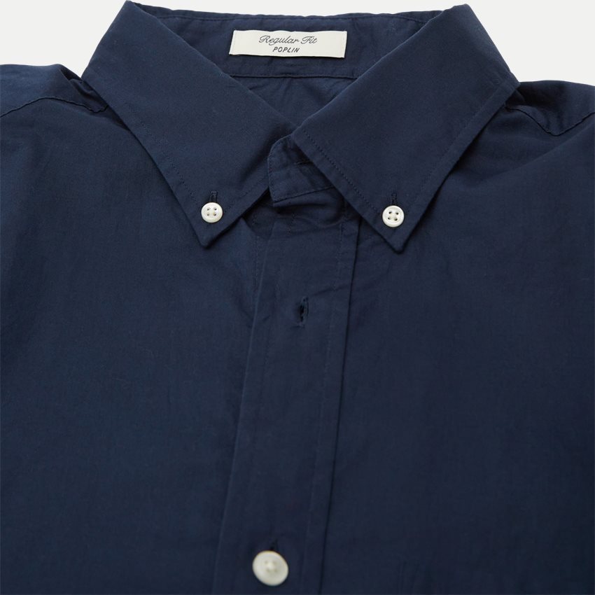 Gant Shirts REG POPLIN SHIRT 3000100 MARINE