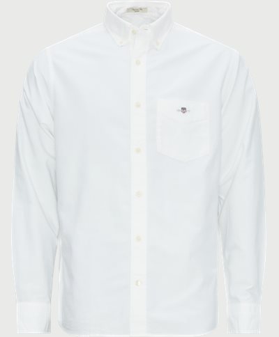 Gant Shirts REG OXFORD SHIRT 3000200 White