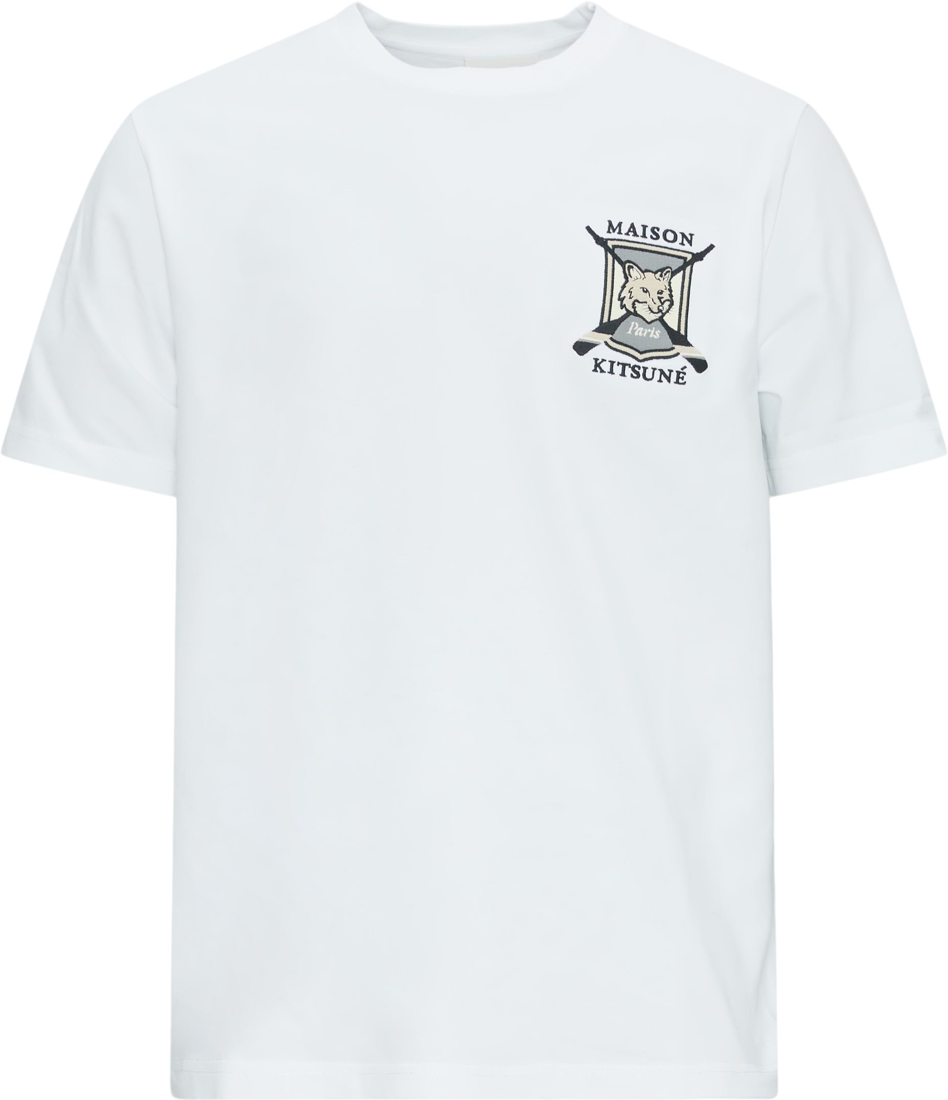 Maison Kitsuné T-shirts LM00118KJ0118 Vit