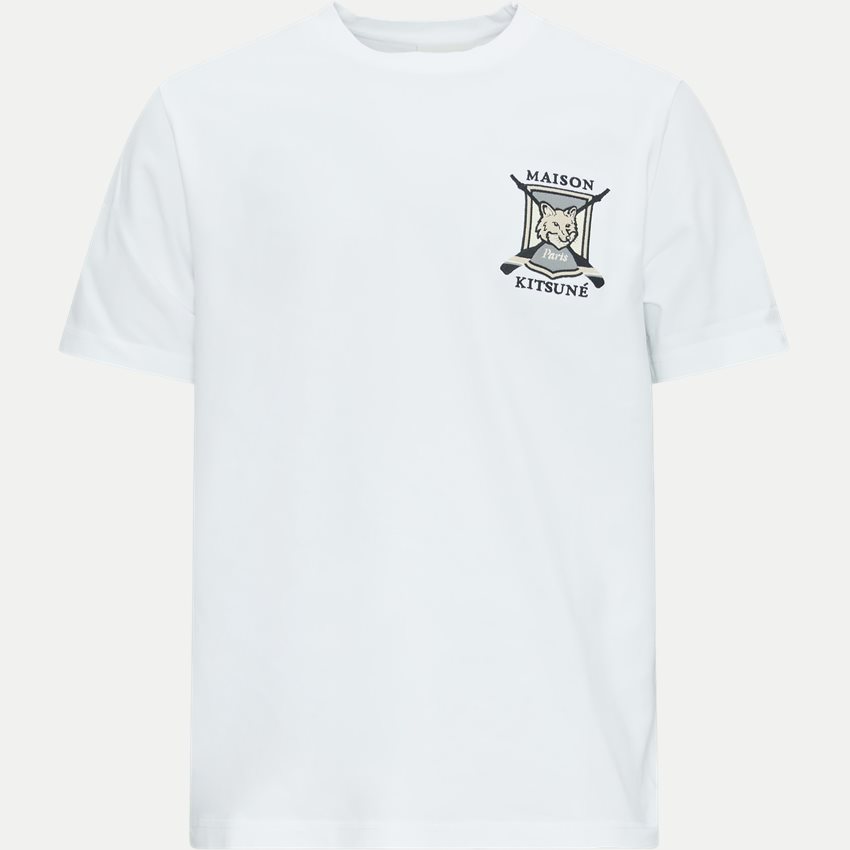Maison Kitsuné T-shirts LM00118KJ0118 HVID