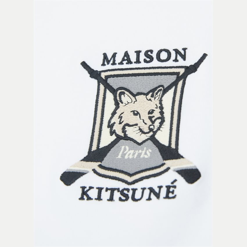 Maison Kitsuné T-shirts LM00118KJ0118 HVID