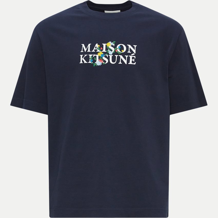 Maison Kitsuné T-shirts LM00115KJ0119 NAVY