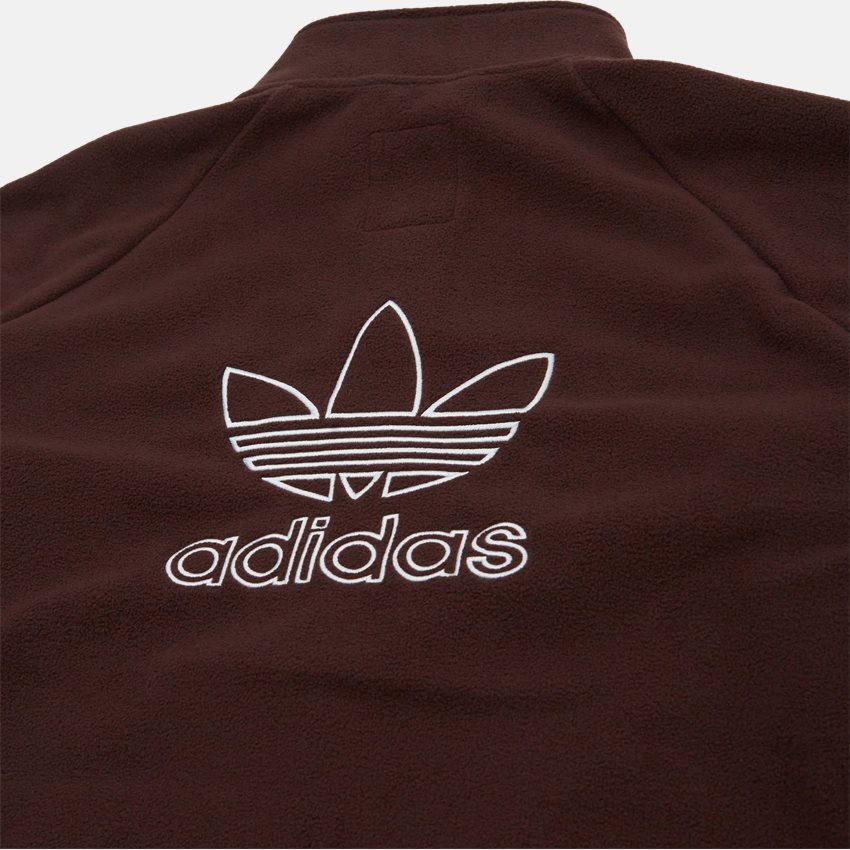 Adidas Originals Sweatshirts TREFOIL FZ IK8383 BRUN