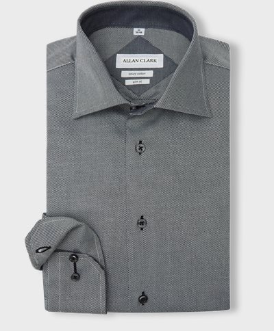Allan Clark Shirts PRINCE Grey