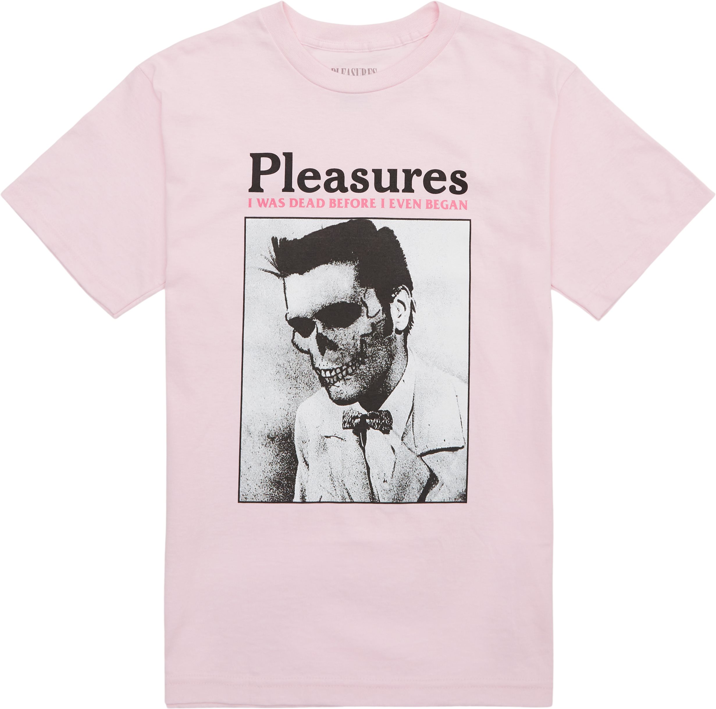 Pleasures T-shirts DEAD TEE Lyserød