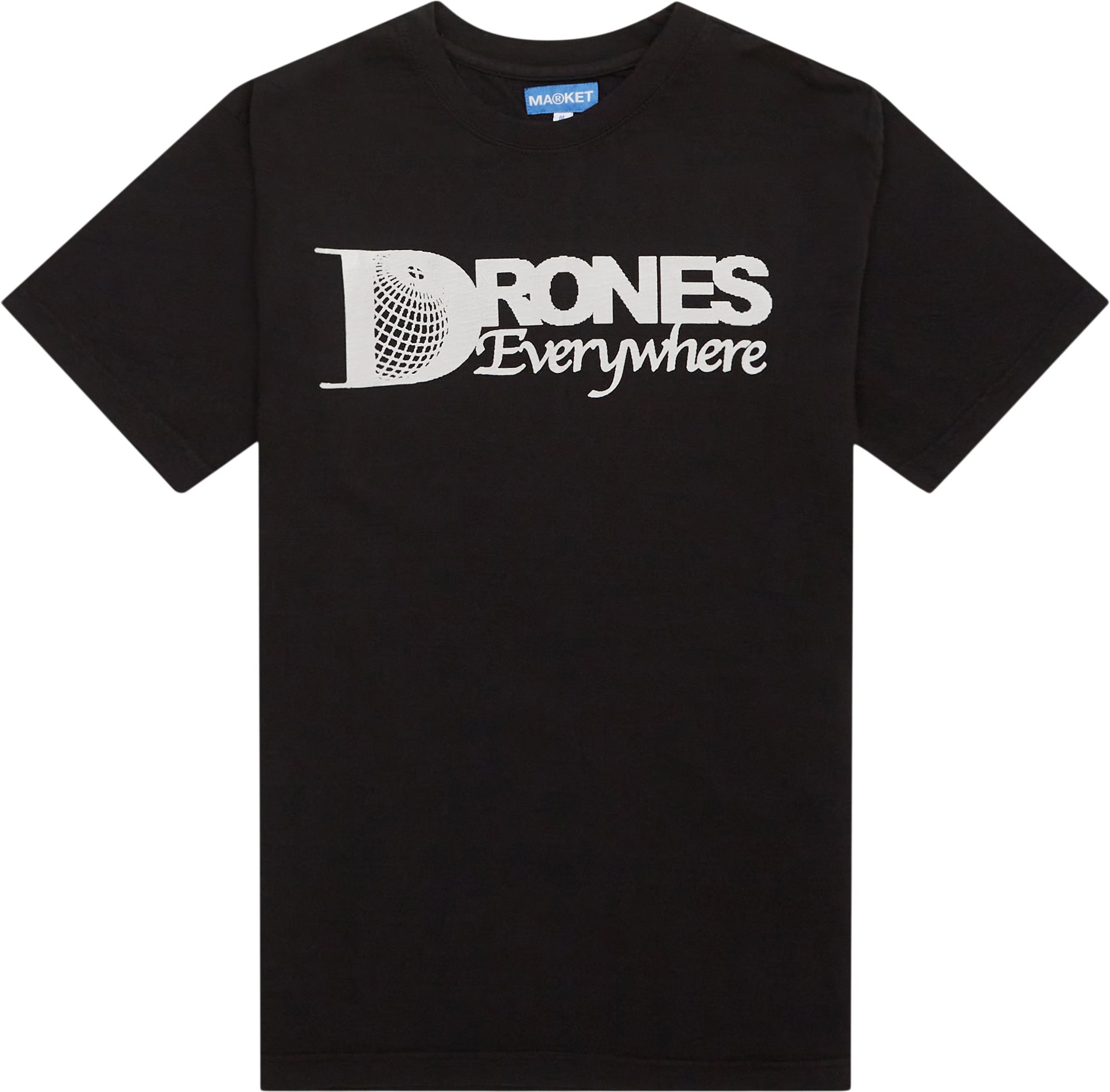 Market T-shirts DRONES EVERYWHERE TEE Black