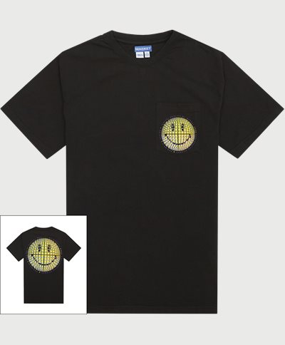Market T-shirts AFTERHOURS POCKET TEE Black
