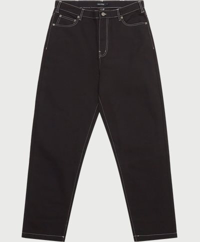 Non-Sens Trousers ALASKA CANVAS Black