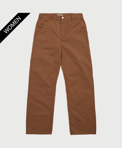 Carhartt WIP Women Trousers W SIMPLE PANT I031562.1CN02 Brown