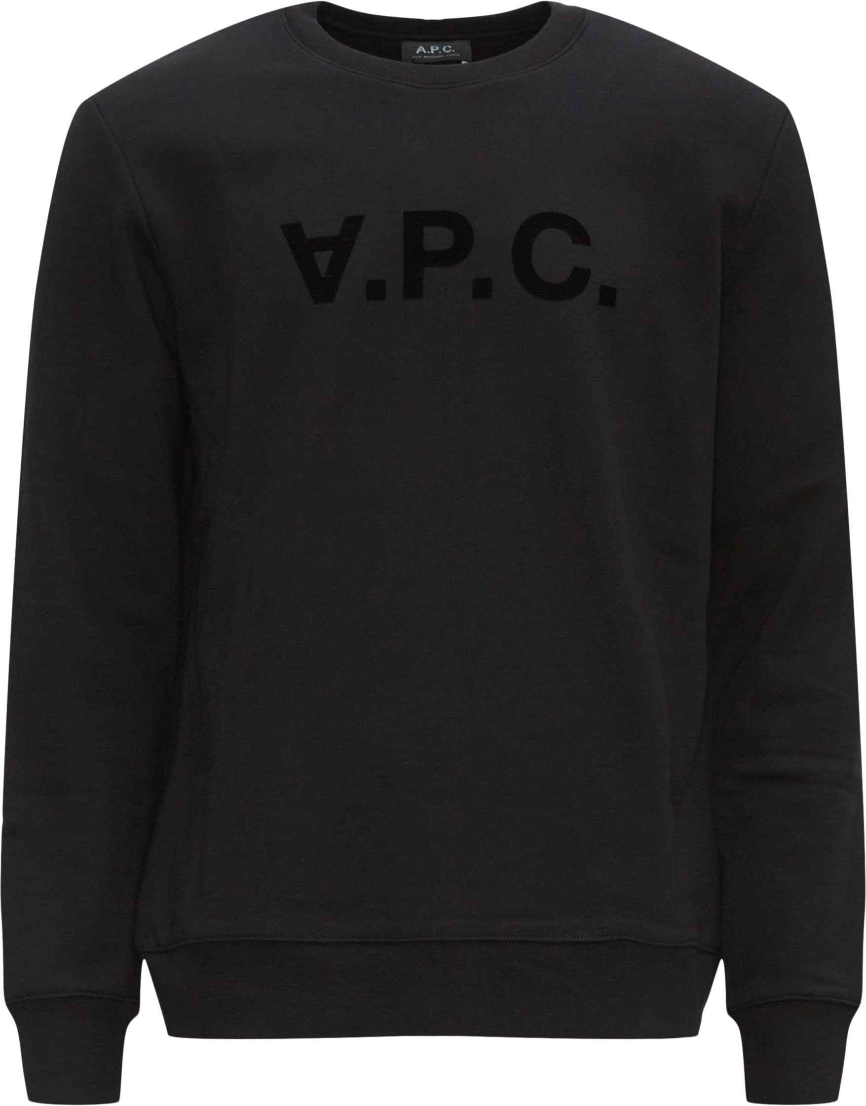 A.P.C. Sweatshirts COFX H27378  Black