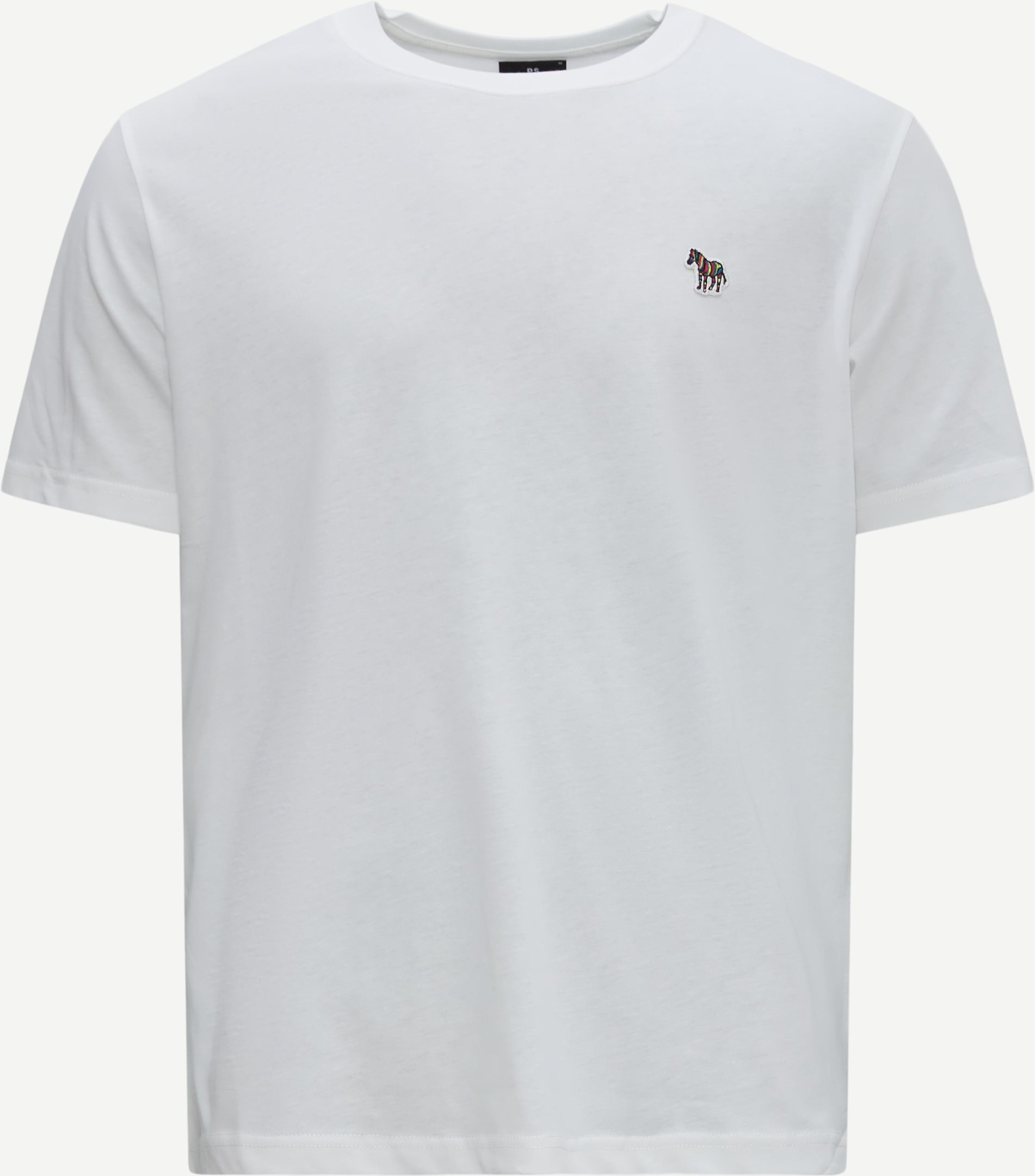 PS Paul Smith T-shirts 11R AZEBRA CREWNECK  Hvid