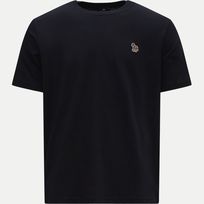 PS Paul Smith T-shirts 11R AZEBRA CREWNECK  NAVY