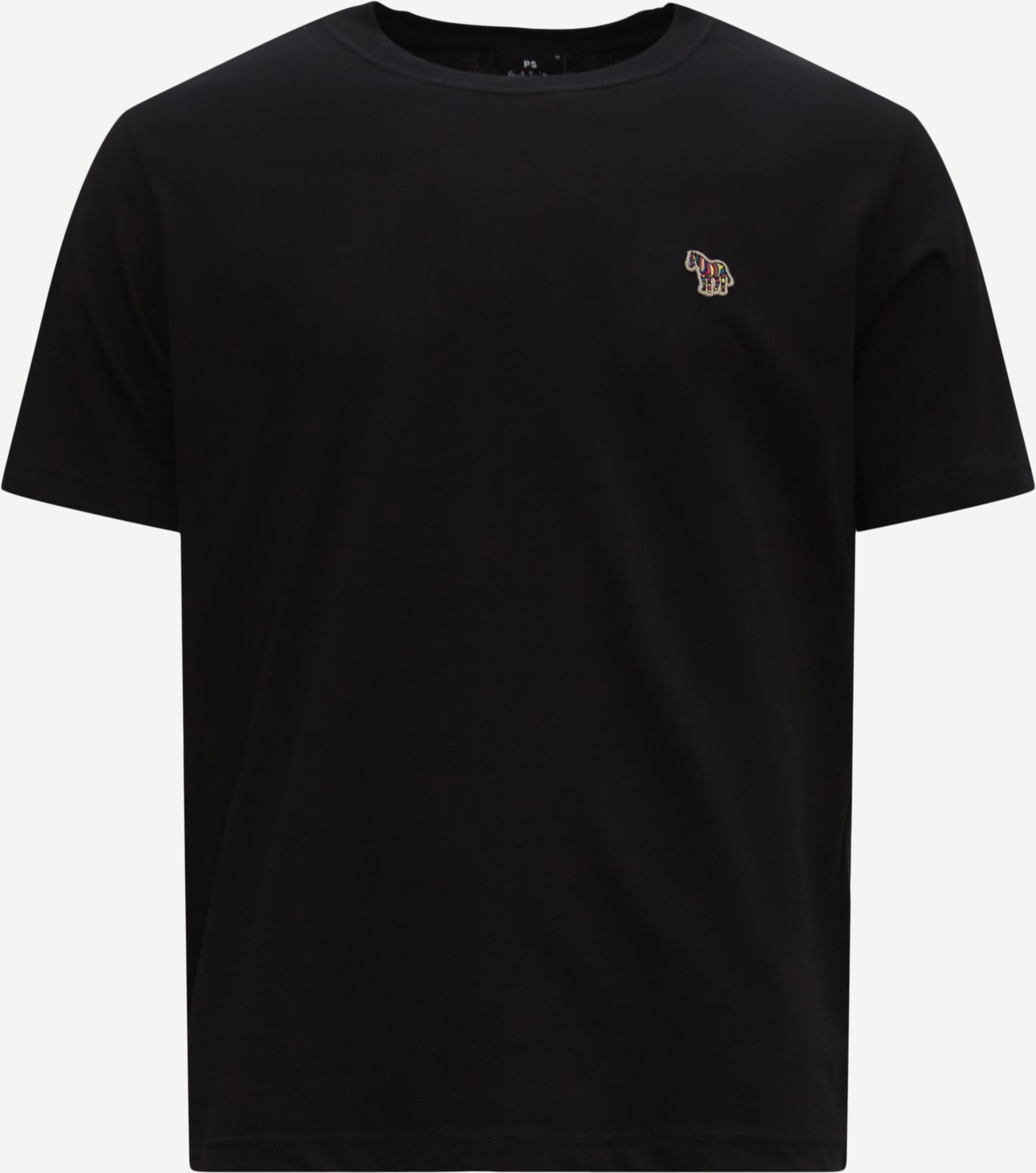 PS Paul Smith T-shirts 11R AZEBRA CREWNECK  Black