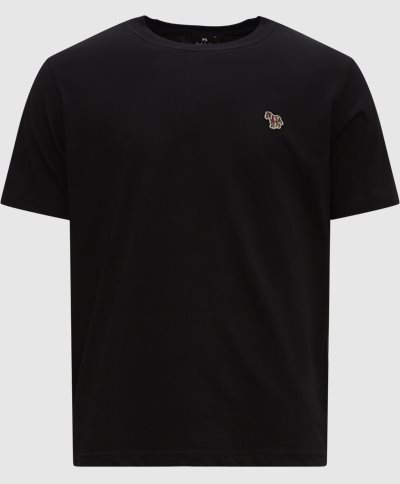 PS Paul Smith T-shirts 11R AZEBRA CREWNECK  Black
