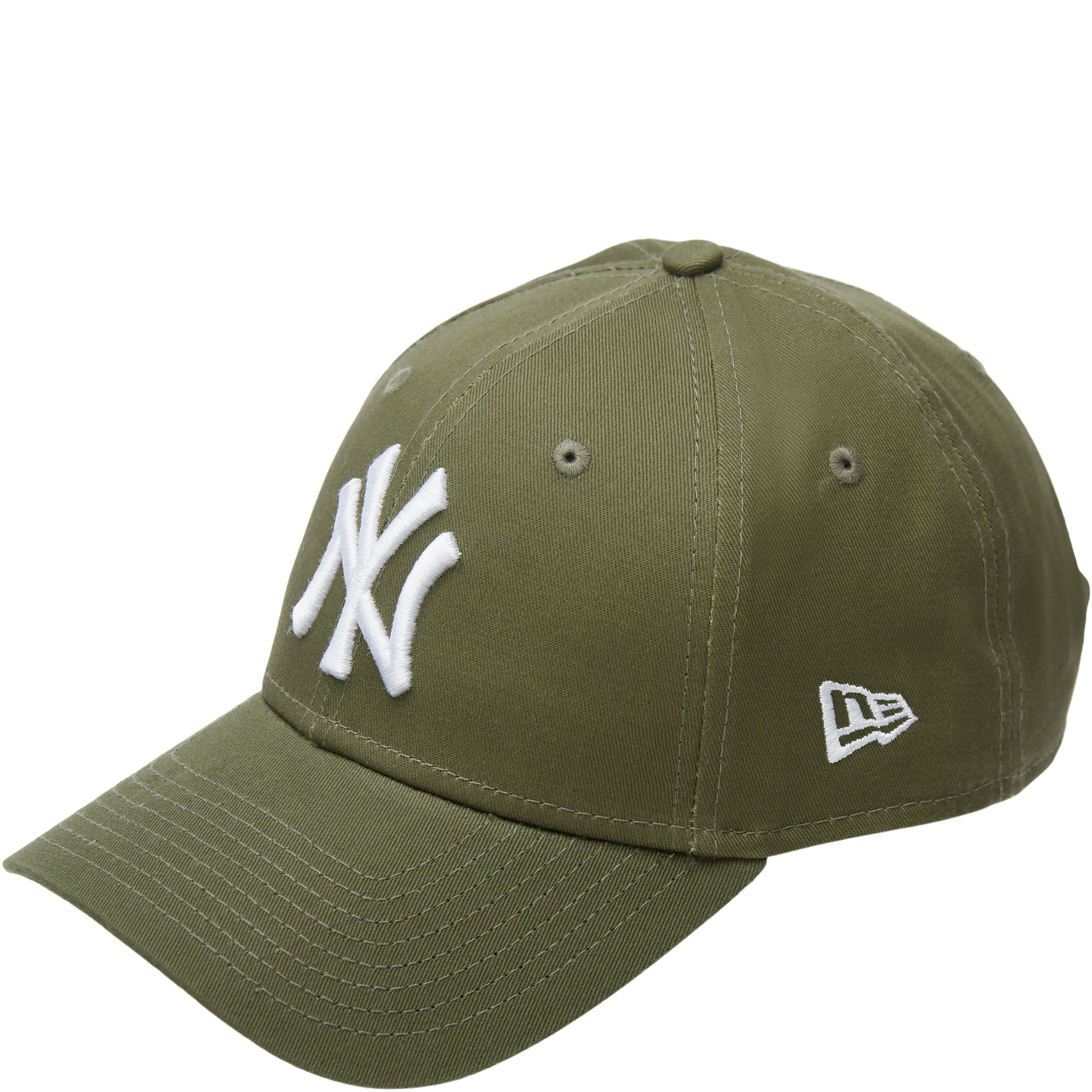 NY Yankees New Era 940 League Essential Olive Green Baseball Cap