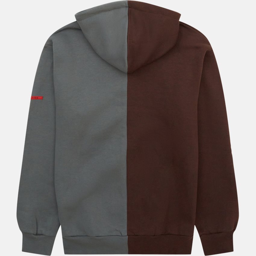 Non-Sens Sweatshirts ENROE BROWN/GREEN