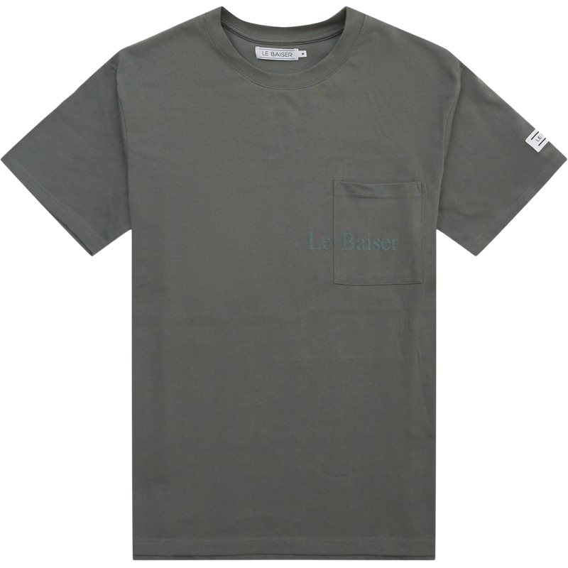 Le Baiser Cascata T-shirt Steel Green