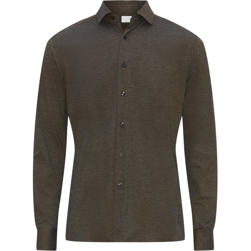 Xacus Tailored fit 51614 558 Skjorter Brun