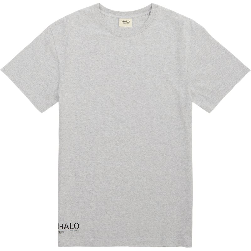 Se Halo Heavy Melange T-shirt Grå hos qUINT.dk
