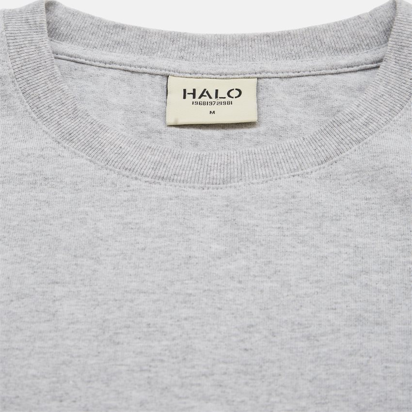 HALO T-shirts HEAVY MELANGE T-SHIRT 610342 GRÅ
