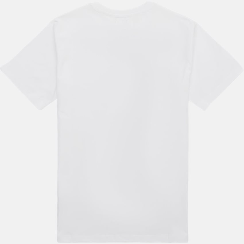 WOOD WOOD T-shirts ACE BADGE T-SHIRT 10005710 HVID