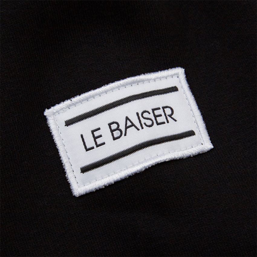 Le Baiser Sweatshirts POLTIER BLACK