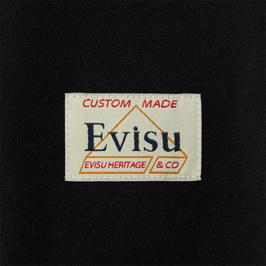 EVISU Sweatshirts KABUKI DAICOCK PRINTED SWEAT SORT