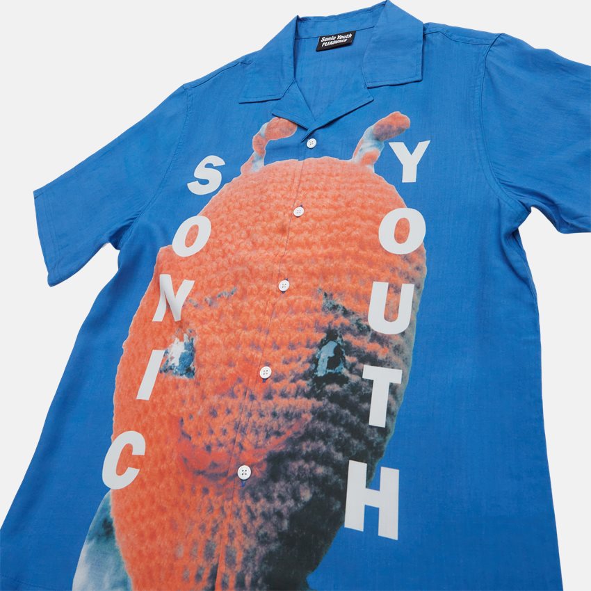 Pleasures x Sonic Youth Alien Camp Collar Shirt