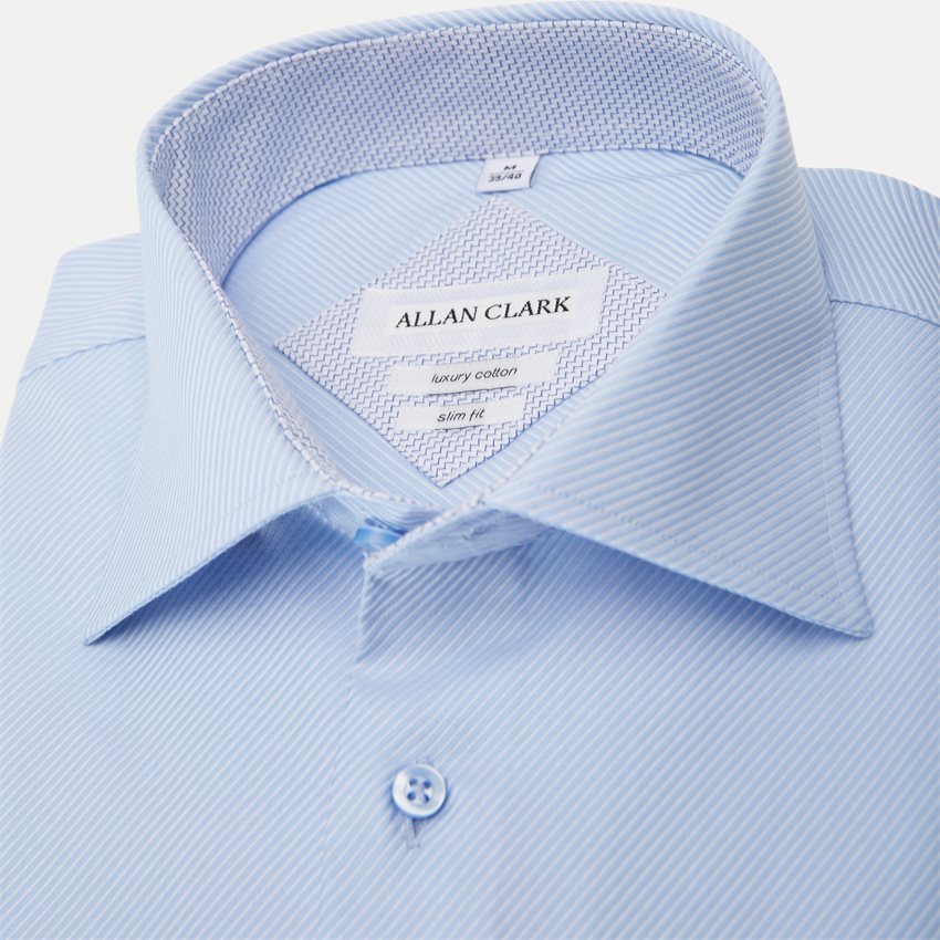 Allan Clark Shirts ISSAC L.BLUE