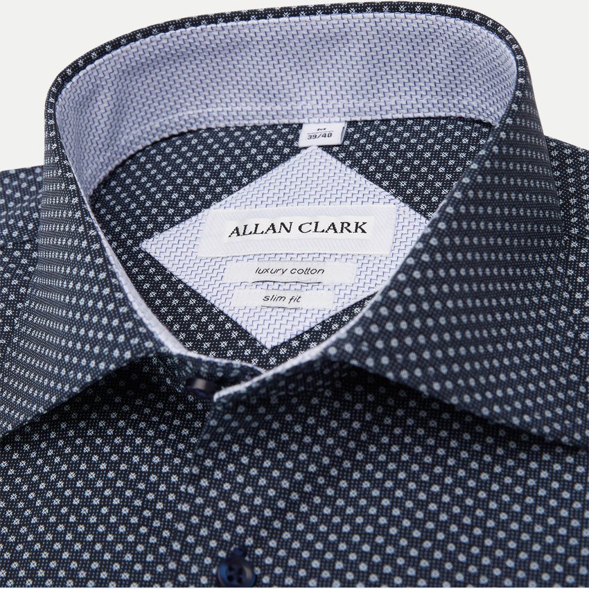 Allan Clark Shirts CORNWALL NAVY