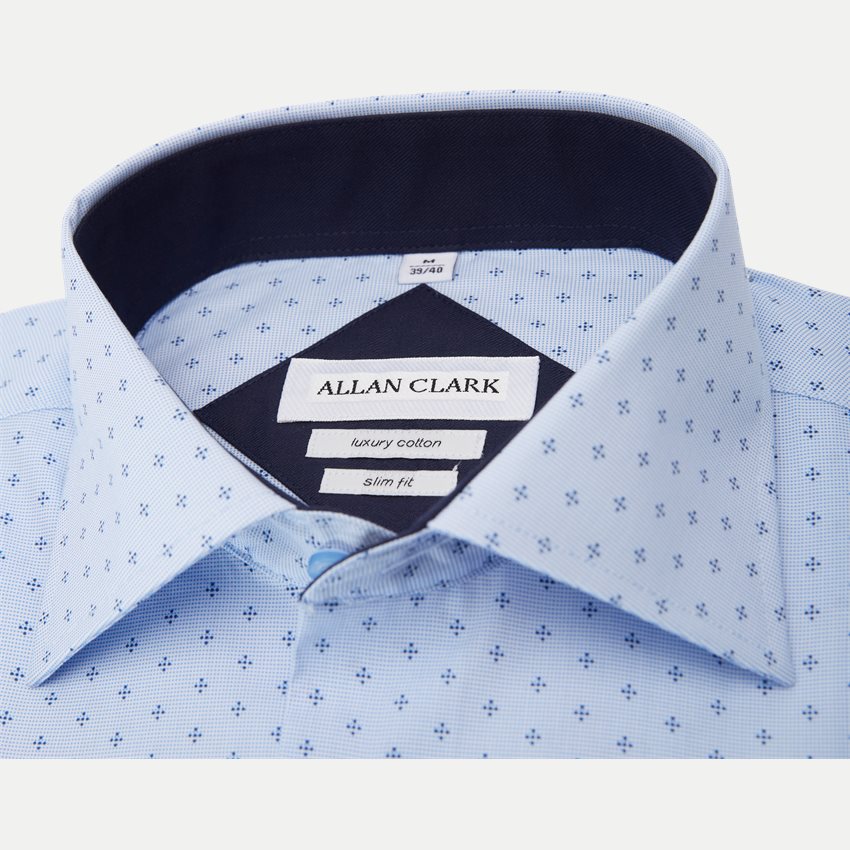 Allan Clark Shirts HARBA L.BLUE