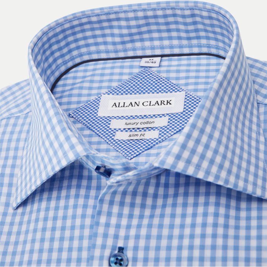 Allan Clark Shirts HARWICH L.BLUE