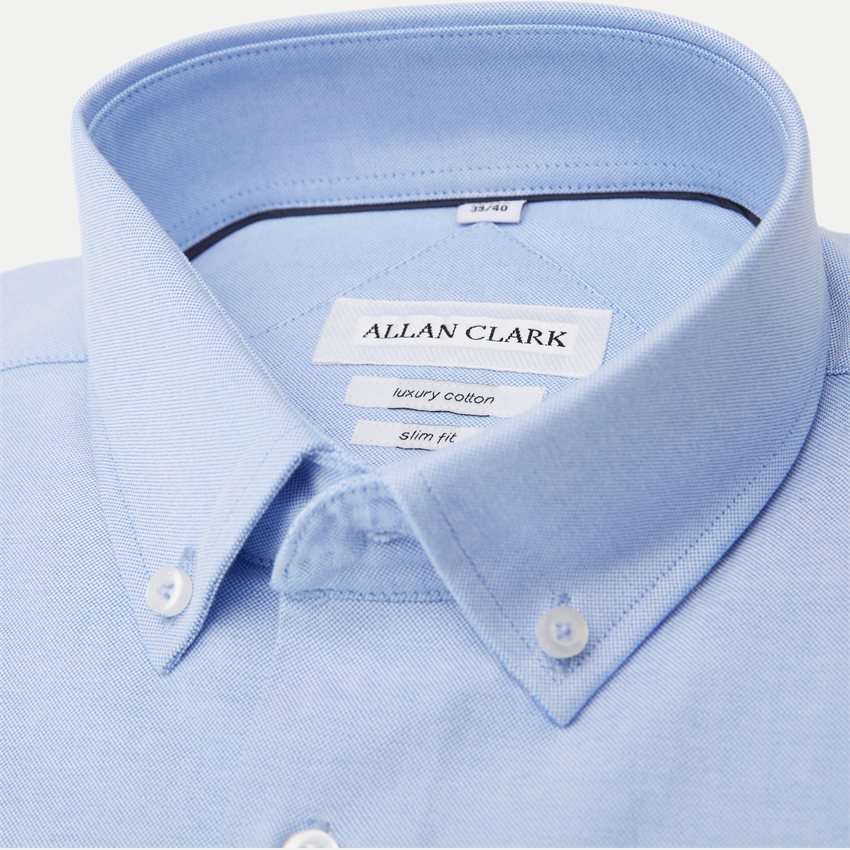 Allan Clark Shirts NEW HAVEN L.BLUE