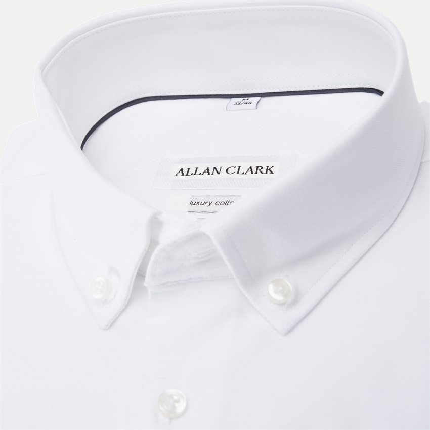 Allan Clark Skjorter NEW HAVEN WHITE
