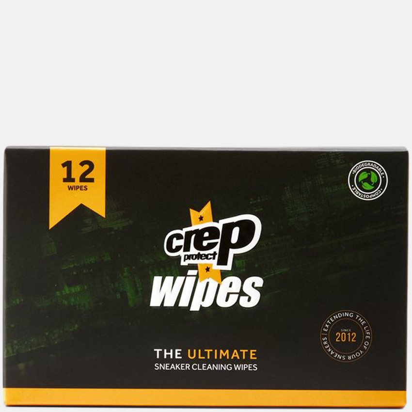 Crep Protect Accessoarer CP-BIOWIPES 12 PACK SORT