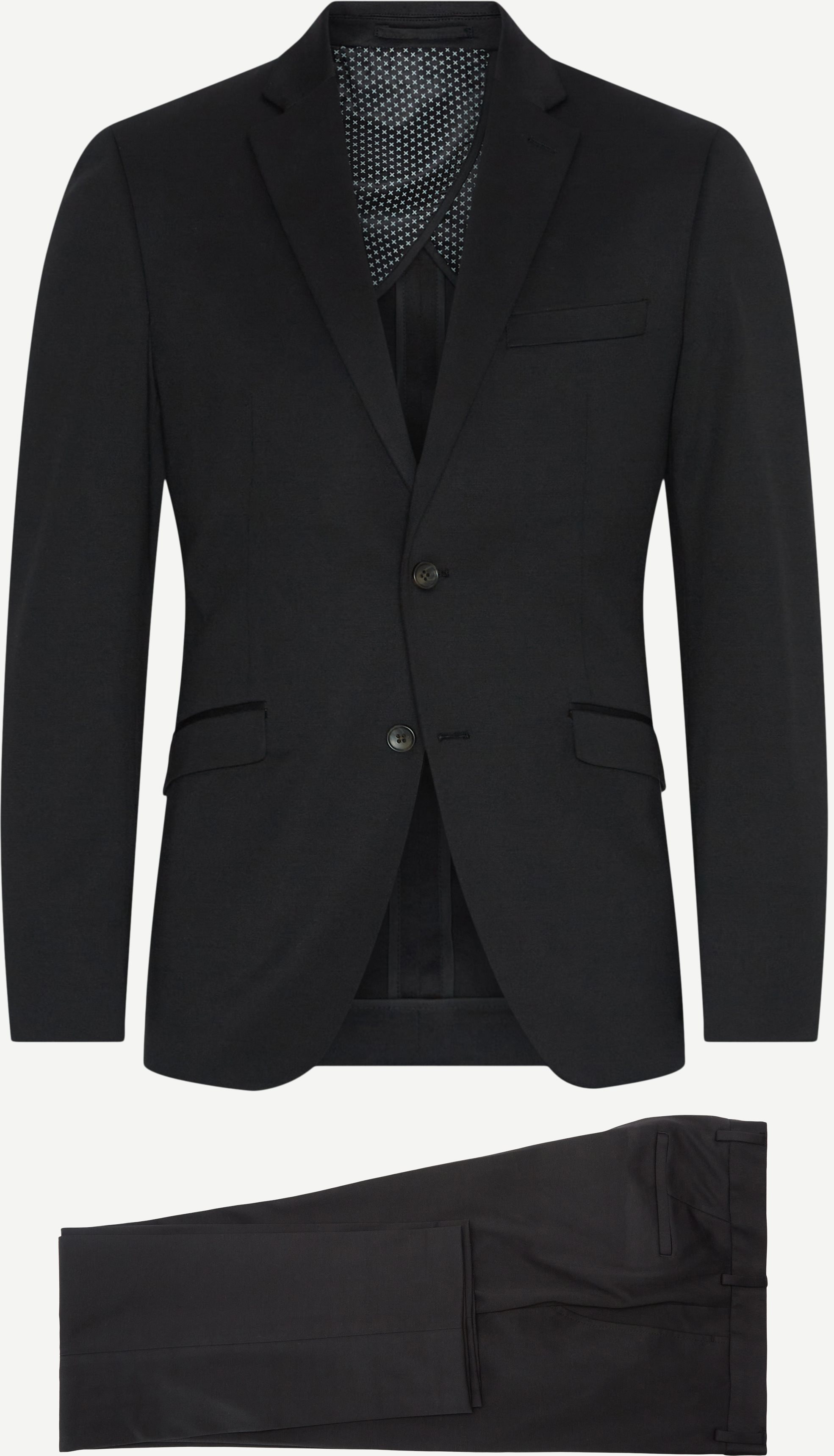 Citta di Milano Suits FELLINI REGULAR Black