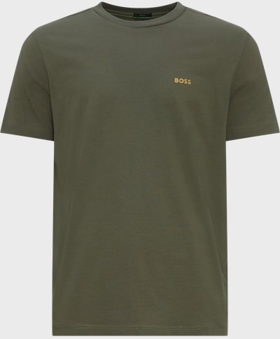 BOSS Athleisure T-shirts 50506373 TEE 2303 Army