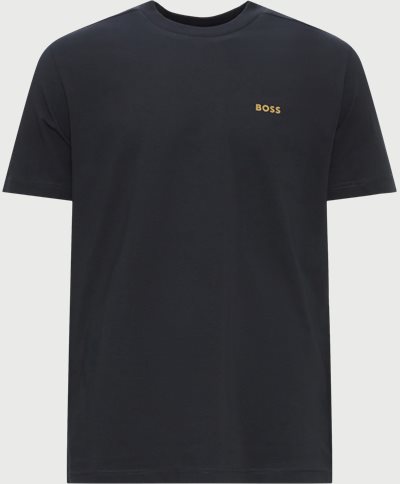 BOSS Athleisure T-shirts 50506373 TEE Blå