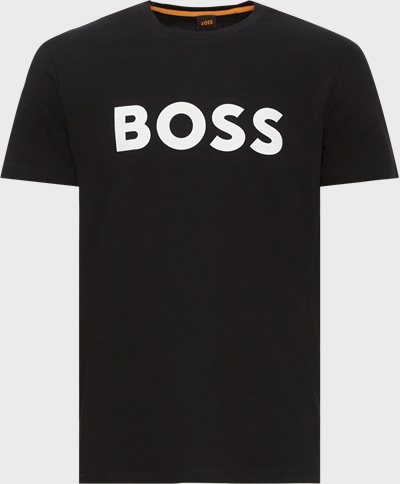 BOSS Casual T-shirts 50481923 THINKING 1 Black