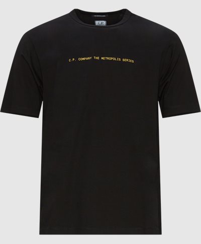 C.P. Company T-shirts TS047A 006370W Sort