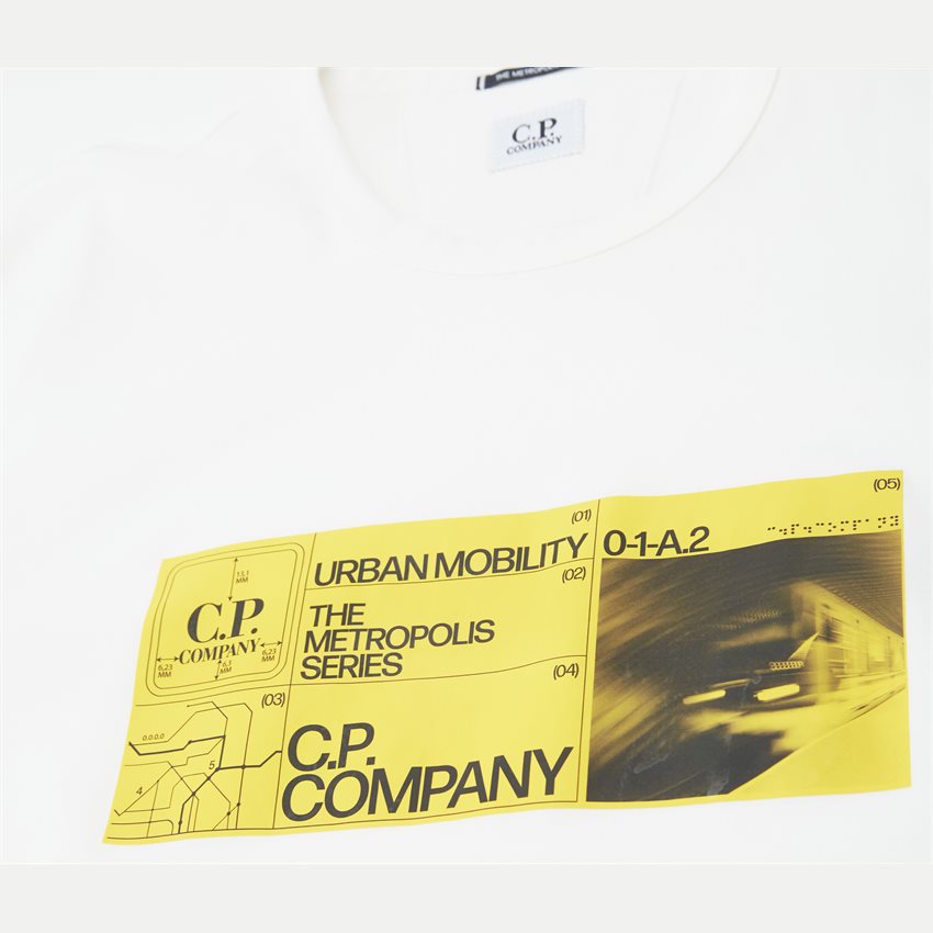 C.P. Company T-shirts TS045A 006370W HVID