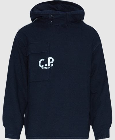C.P. Company Sweatshirts SS184A 110055W Blå