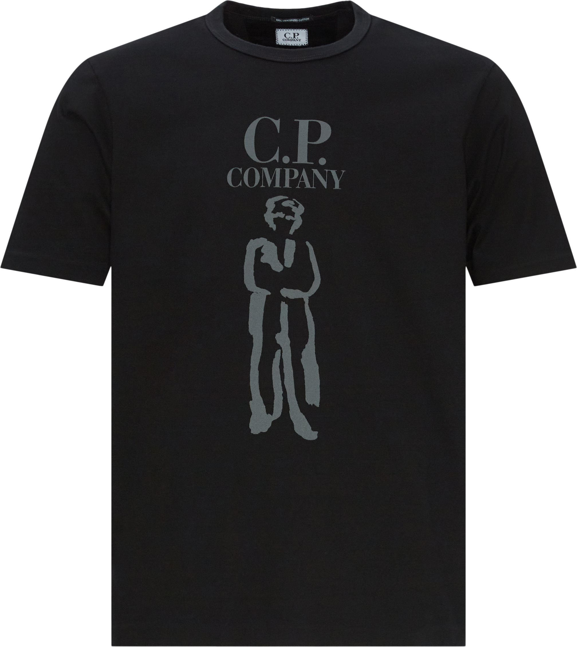 C.P. Company T-shirts TS145A 006203W Black