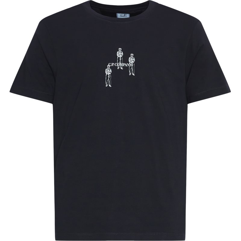 Billede af C.P. Company Relaxed Graphic T-shirt Navy hos Axel.dk