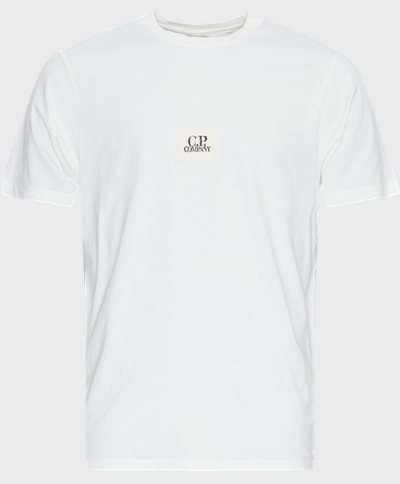 C.P. Company T-shirts TS142A 006586W Vit