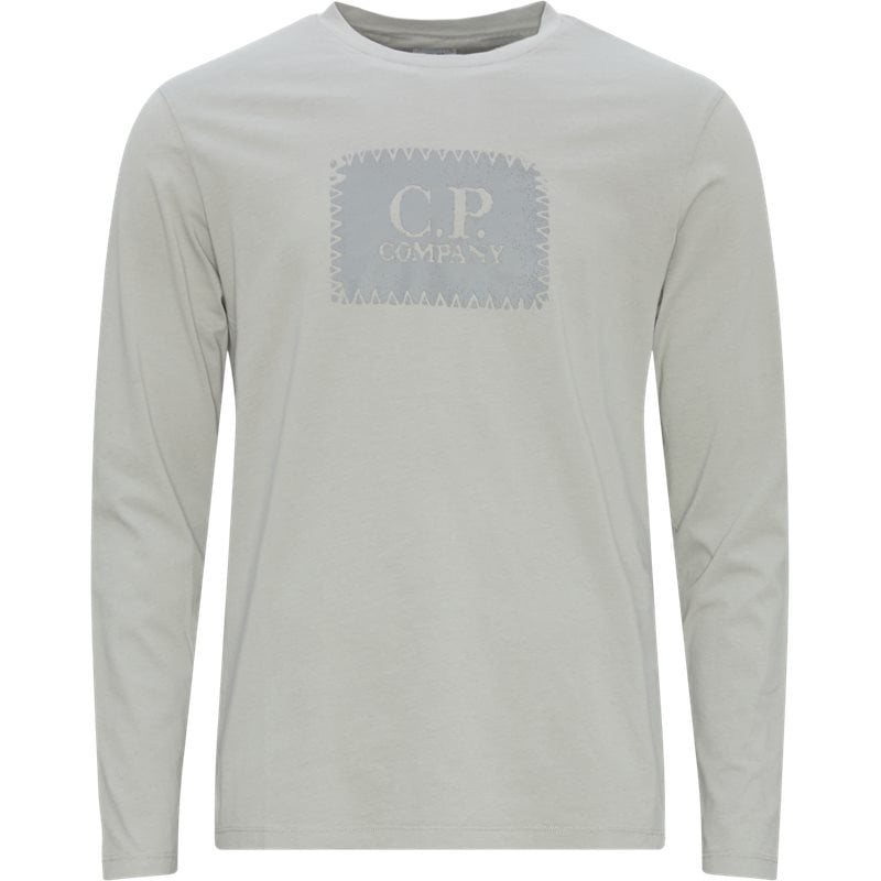 C.p. Company - Jersey Label Stylde Long Sleeve T-shirt
